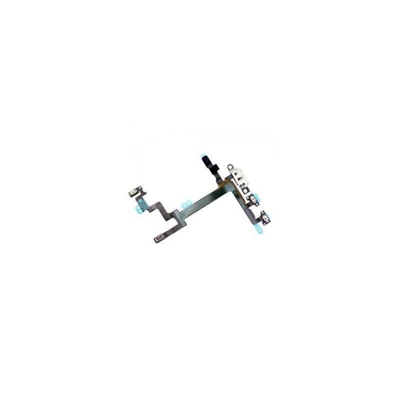 Iphone 5: Nappe de Bouton Power / Mute / Réglage du volume du son