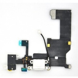 Iphone 5: Nappe de Prise d'Alimentation + Prise casque + Antenne GSM + Microphone