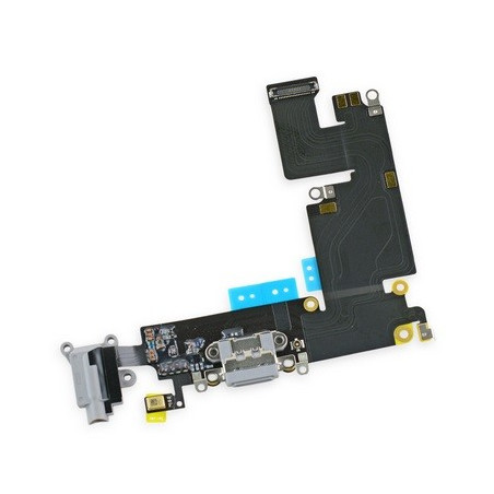 Iphone 6: Nappe de Prise d'Alimentation (connecteur de charge) + Prise casque (Jack) + Antenne GSM + Microphone