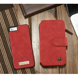 Portefeuille / Etuit iphone 6/6S Plus Simili-cuir Noir