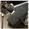Portefeuille / Etuit iphone 6/6S Plus Simili-cuir Noir