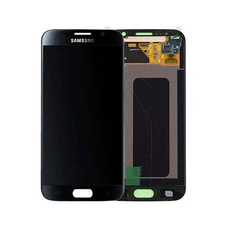 Bloc afficheur Galaxy S6 G-920F noir